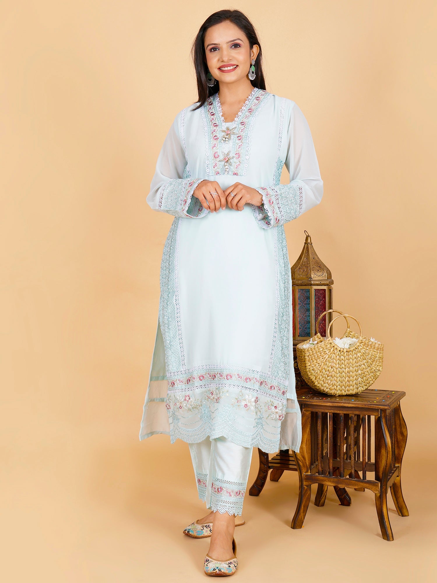 3 Piece Embroidered Georgette Suit XL 3-piece-embroidered-georgette-suit-xl-salwar-600