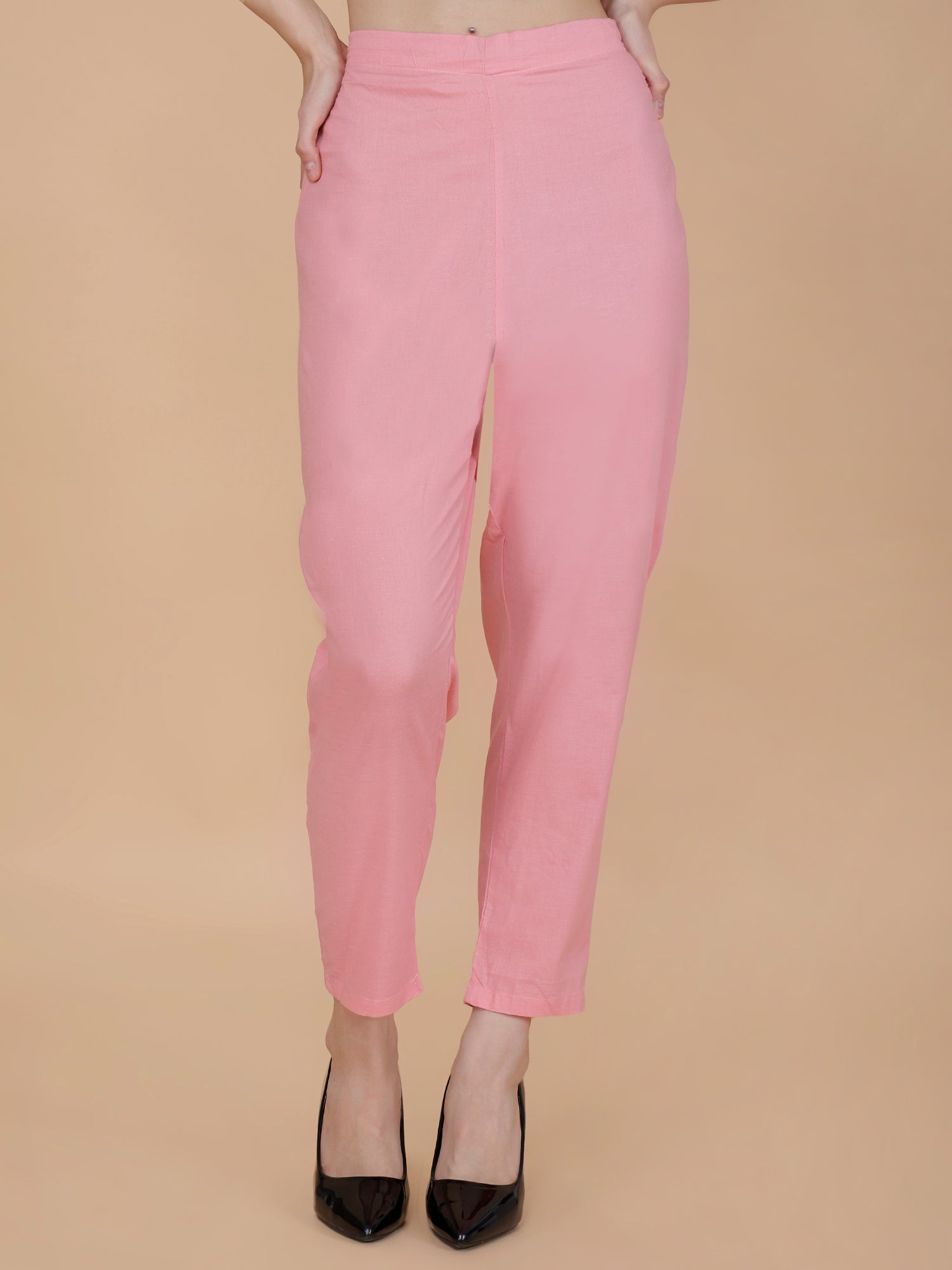 Sufiana Pink Pure Cotton Trouser For Women Medium pink-pure-cotton-trouser-for-women-medium-798