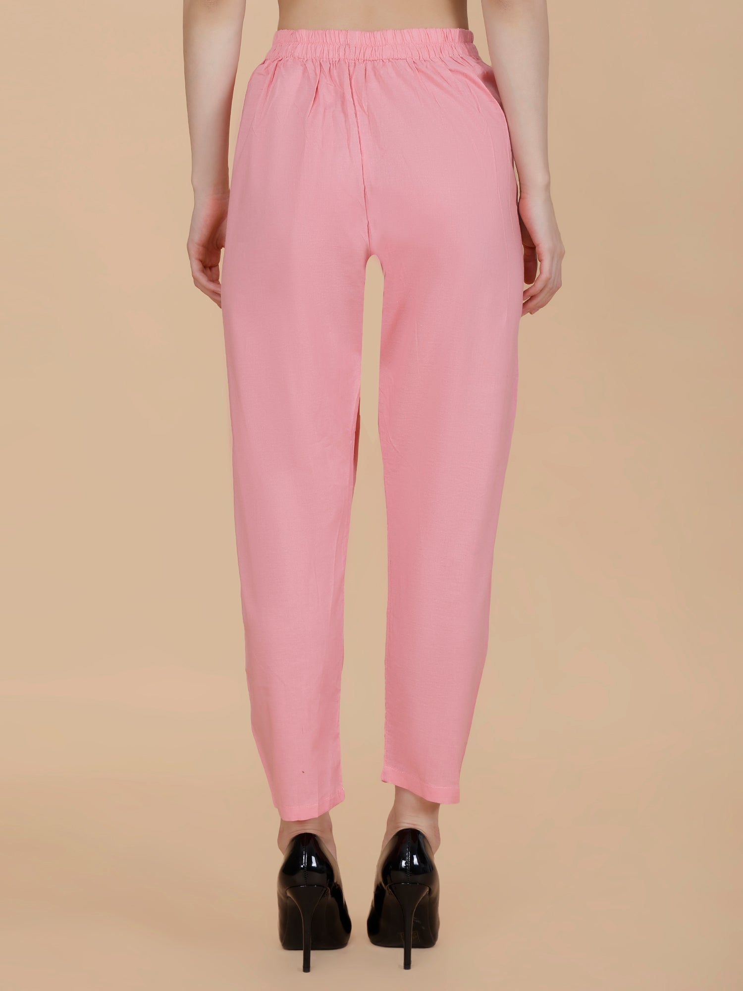 Sufiana Pink Pure Cotton Trouser For Women pink-pure-cotton-trouser-for-women-115